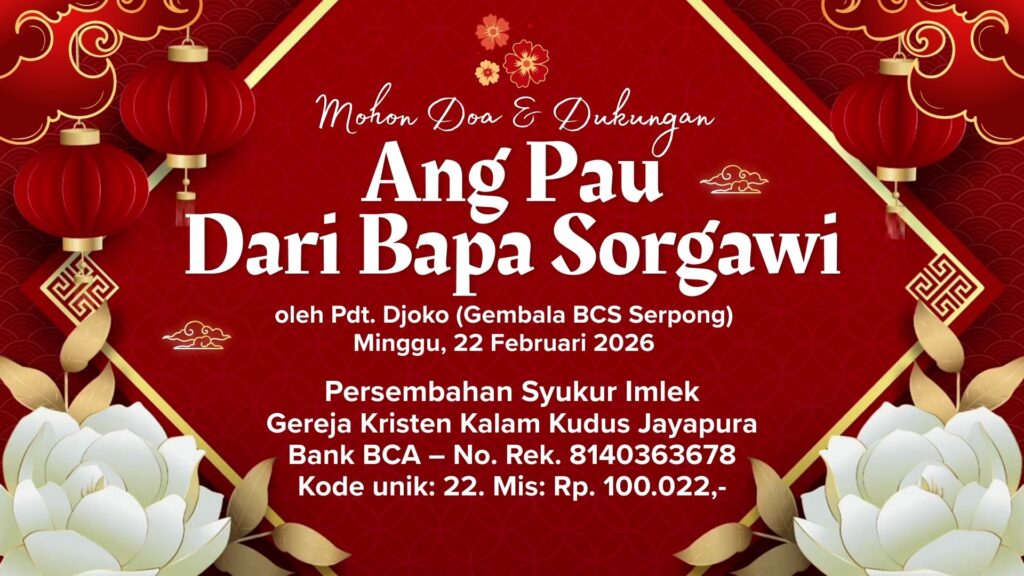 Persembahan Syukur Kebaktian & Perayaan Imlek 2026