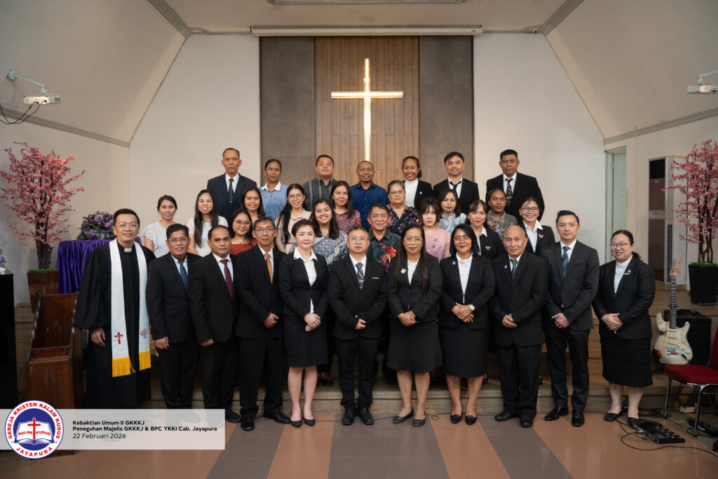 Peneguhan Majelis Jemaat GKKKJ dan BPC YKKI Cabang Jayapura Periode 2026-2028