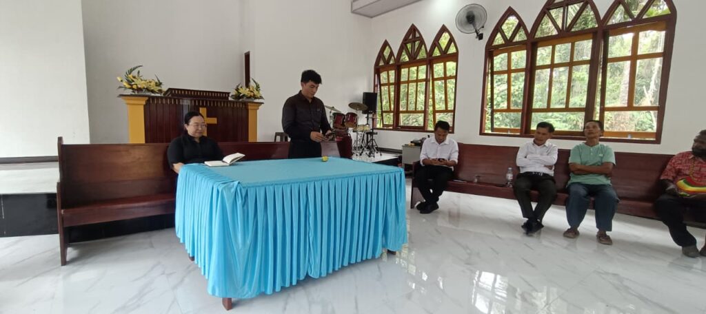 Pelayanan Majelis di GKKKJ Pos Pelayanan Arso IV